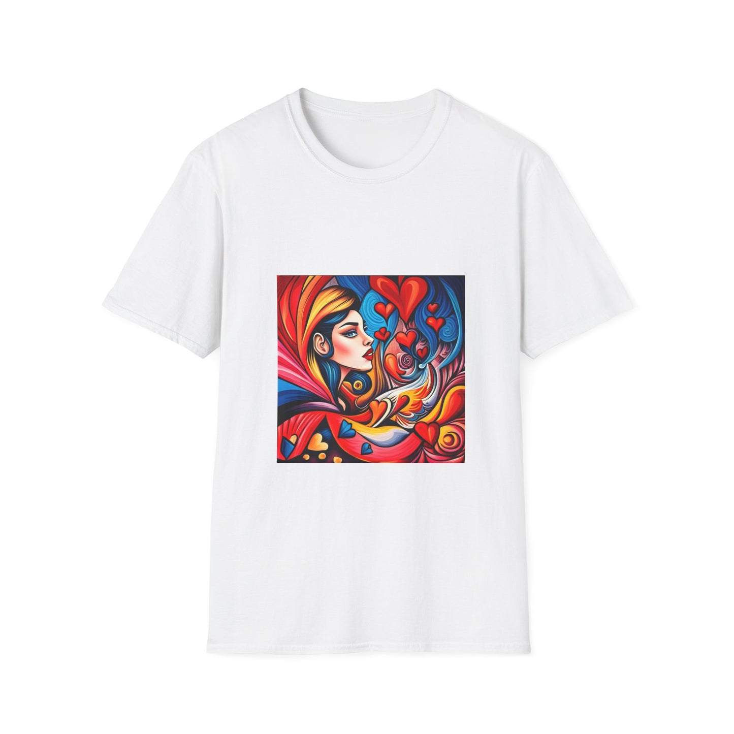 The Best Art Is Love Unisex Softstyle T-Shirt