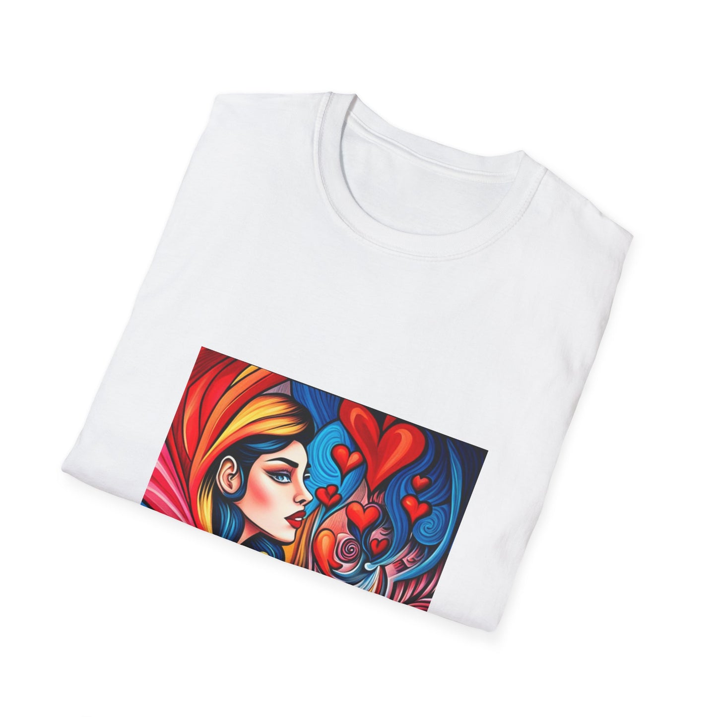 The Best Art Is Love Unisex Softstyle T-Shirt