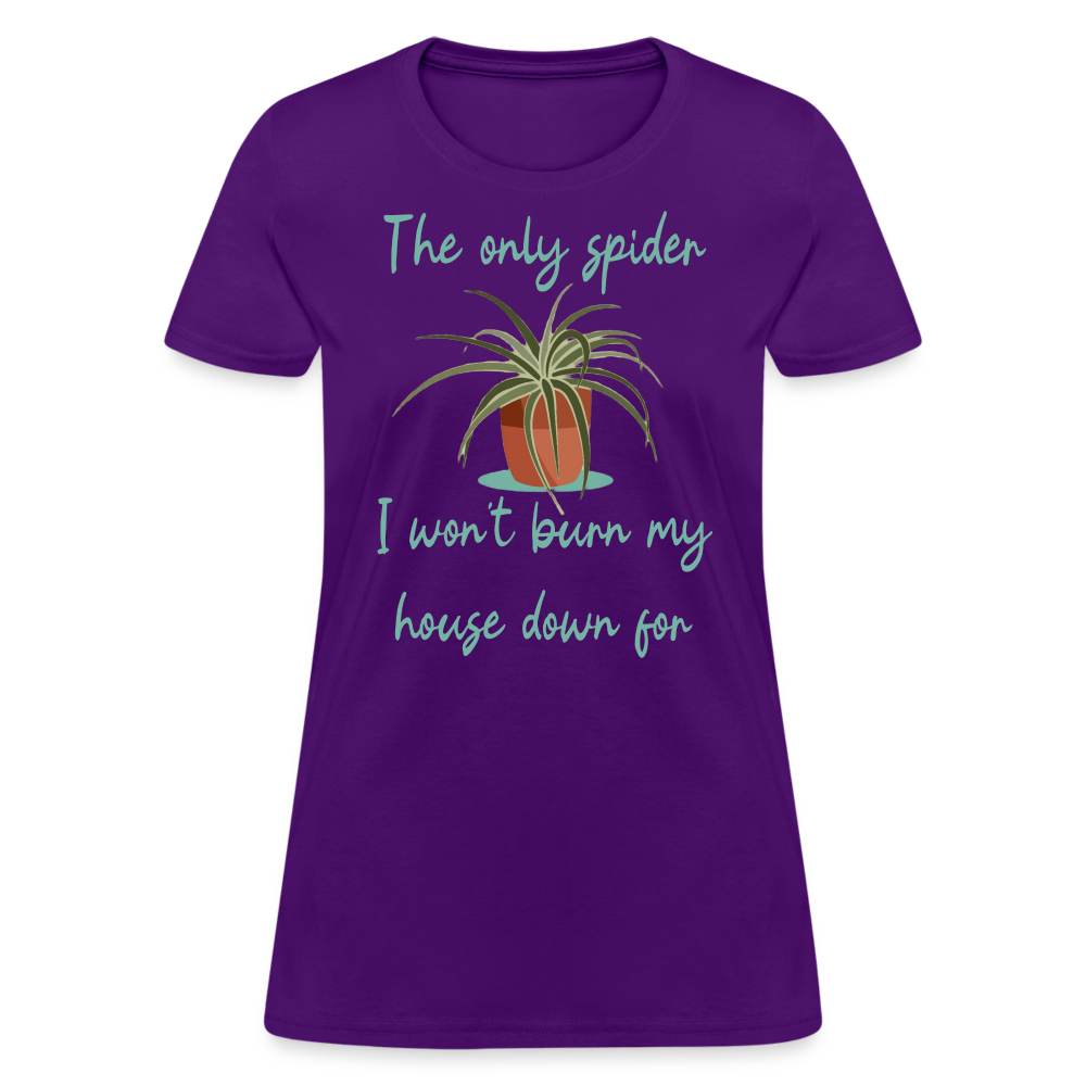 Spider Plant Women's T-Shirt - purple