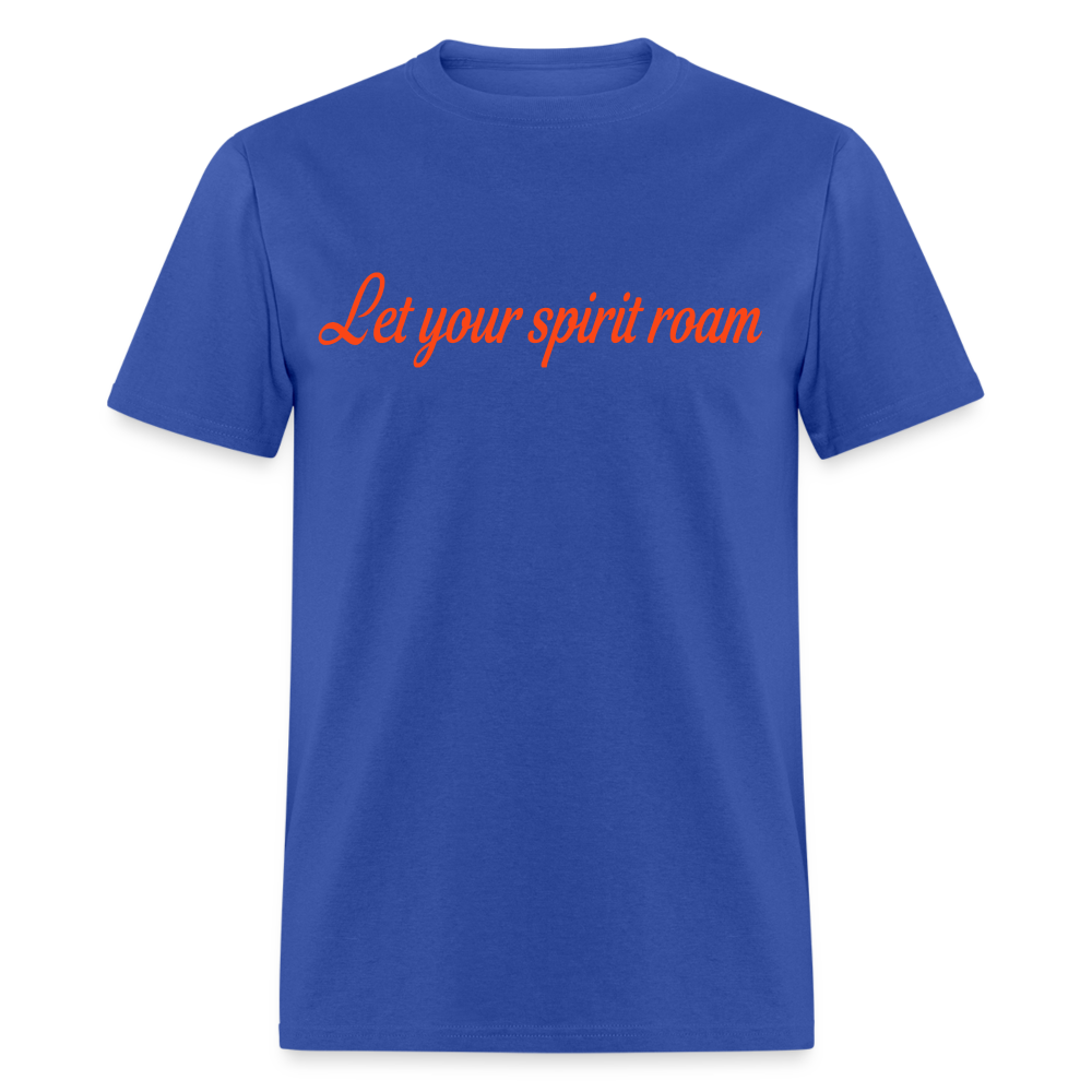 LYSR UF Blue & Orange Men's T-Shirt - royal blue