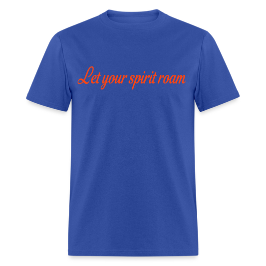 LYSR UF Blue & Orange Men's T-Shirt - royal blue