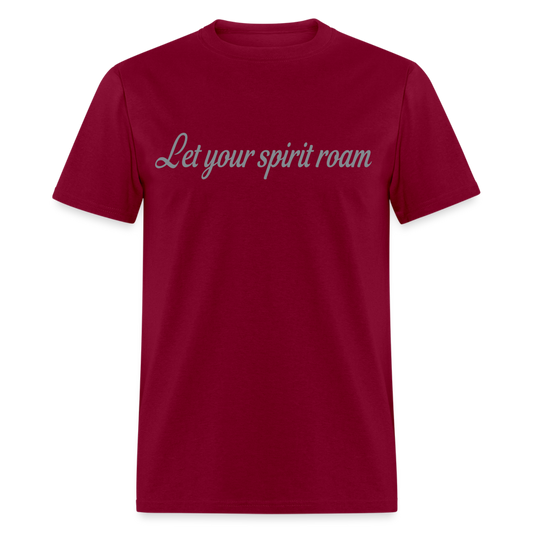 LYSR Alabama Crimson and Gray Men's T-Shirt - burgundy